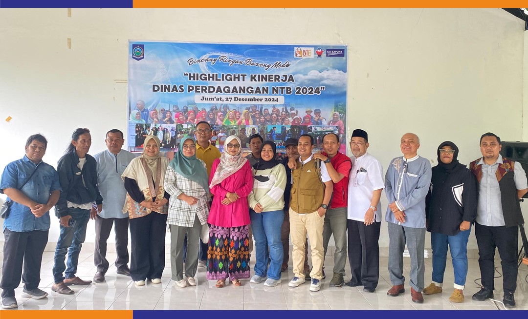 Press Rilis Capaian Kinerja Disdag NTB Tahun 2024
